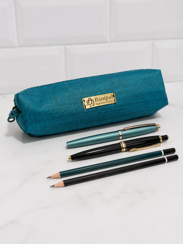 جامدادی بانیپال مدل تیل-گلد(Teal Gold) سری لوکس