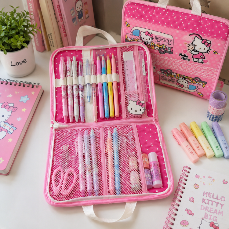 کیف نقاشی Hello Kitty